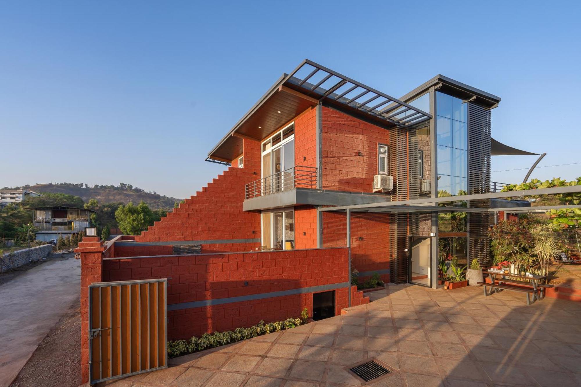 Saffronstays Calvin - 3 Bedroom Pool Villa In Лонавала Екстериор снимка